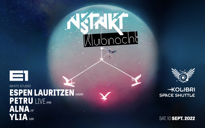 [H] NSTNKT: Klubnacht II – 10th September 2022 – E1 London – Espen Lauritzen, PETRU Live, ALNA, Ylia